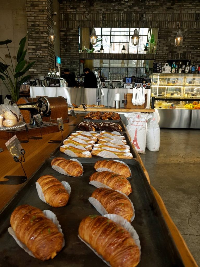 delicious pastries on the table